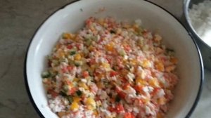 Крабовый салат. Рецепт крабового салата