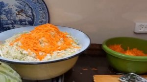 Квашеная капуста с мёдом. Старинный рецепт.