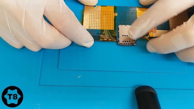 Samsung P5100 Correctly Disassembly and Replacement sim card slot смотреть онлайн