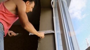 Как сделать оконные откосы и избавится от плесени.