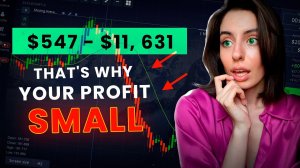 $547 - $11, 631 ? That's Why your Profit is Small - Binary Options Strategy 2023_2