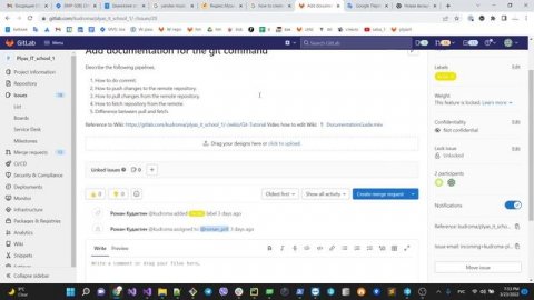 Обзор функциональности GitLab