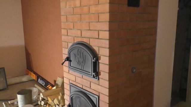 ПЕЧЬ 770х770мм для небольшого дома. С духовкой. Порядовка каждого ряда. смотреть онлайн