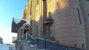 город Осинники. Храм Святой Троицы. Зима 2017 г. Хозяин Life