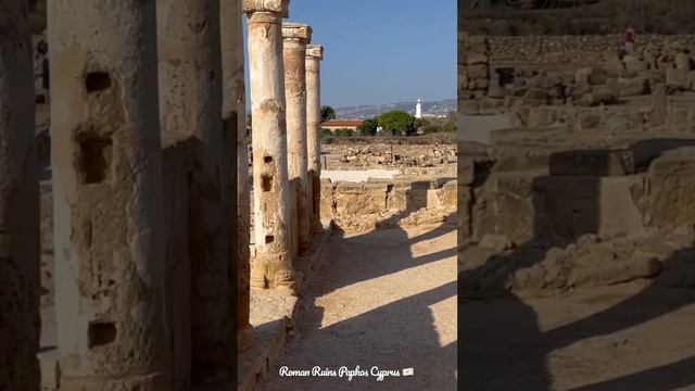 Roman Ruins Paphos Cyprus ?? Archaeological Site of Nea Paphos!