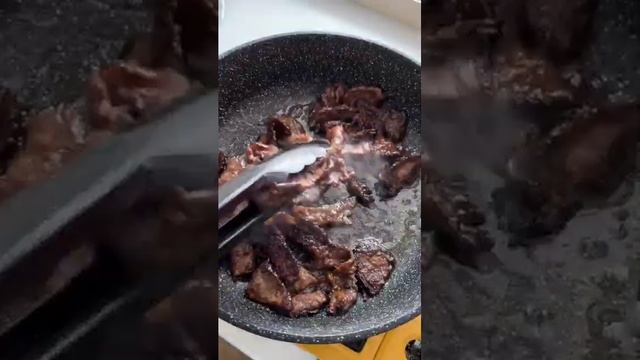 Говядина по-Азиатски с болгарским перцем и соевым соусом!#Shorts #BESTCOOK