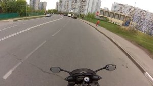 Крылатское на YAMAHA FZ 8 -SA