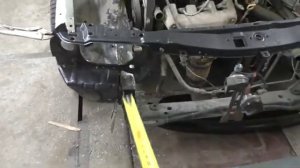 Кузовной ремонт Daewoo Nexia. Лобовой удар