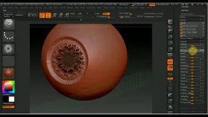 Zbrush  как сделать глаз