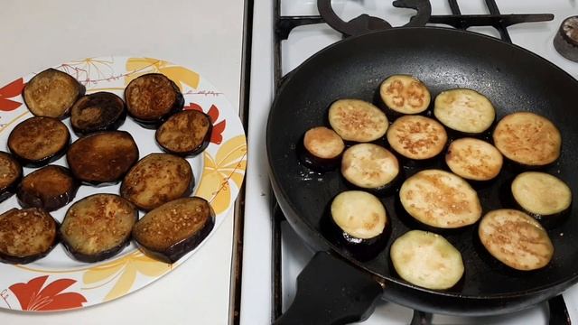 БАКЛАЖАНЫ жареные ОСТРЫЕ с чесноком на зиму. Закуска из баклажанов