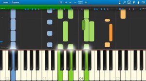 Вечерний Звон (на пианино Synthesia)