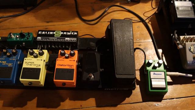 Ibanez TS9 Tube Screamer short initial demo смотреть онлайн