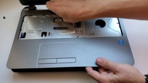 Как заменить жесткий диск в ноутбуке HP-15-R268UR /Установка дополнительного HDD в ноутбук15-R268UR