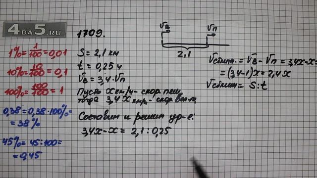 Упражнение 862 Часть 2 (Задание 1709) – ГДЗ Математика 5 класс – Виленкин Н.Я. смотреть онлайн