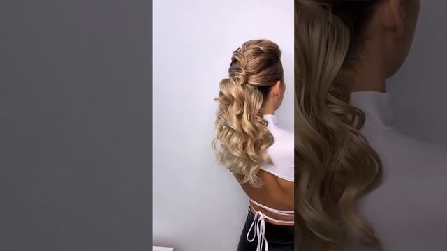 Текстурный хвост #ponytail #хвост