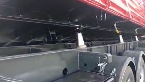 Полуприцеп зерновоз самосвальный боковая разгрузка
