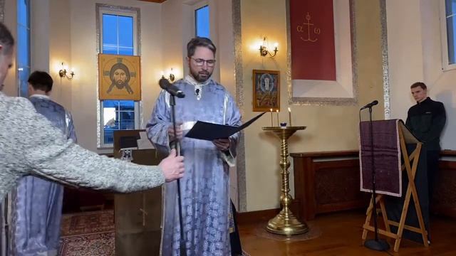 Вечерня на русском языке. Неделя святителя Григория Паламы 11 марта 2023