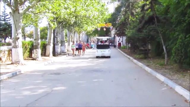 ✅Крым Феодосия Проспект Айвазовского Центральная набережная и пляжи.
