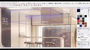 Futuristic Interior Design | Sketchup Speed Model Lumion 9 Render