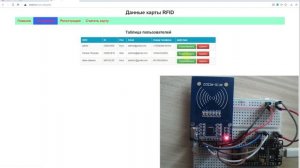 Подключение RFID RC522 к MySQL. ESP проекты.