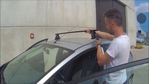 How to Fit Green Valley Roof Rack Cross Bars | Ford Fiesta mk6 mk7