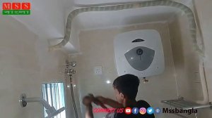 Complete installation Geyser | ARISTON ANDRIS 30 RS | how to install water heater geyser |mss bangl