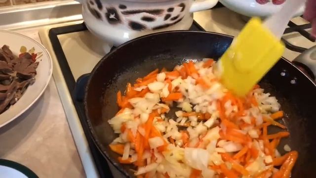 Что приготовить из говяжьего сердца! "Куллама"-по моему. Ну очень вкусно! (04.03.19) смотреть онлайн