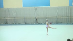Кудрявцева Яна, мяч. Надежды Москвы 18.01.12