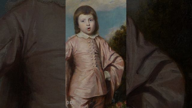 Oil Painting of Viscount Malden by Joshua Reynolds comes to life and tells a joke