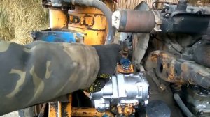 Продолжаем ставить криплення к насосу НШ-32-10