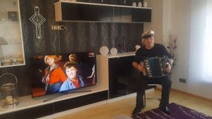 "Белые Розы" на гармошке