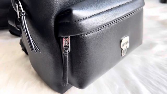 Рюкзак Karl Lagerfeld натуральная кожа смотреть онлайн