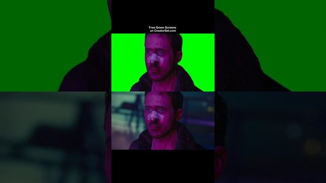 Lonely Ryan Gosling - Blade Runner 2049  - Green Screen