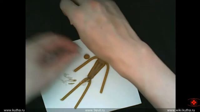 Быстрая лепка куклы (вольт) из свечей 2. Ответ на вопрос смотреть онлайн