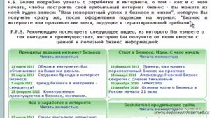 Продвижение перелинковкой внутри сайта