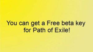 Path of exile keys giveaway