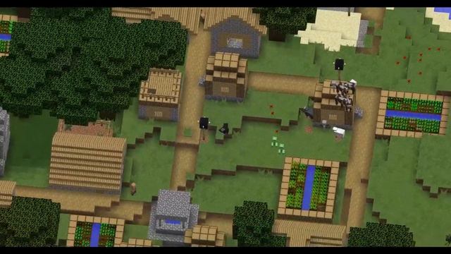 Ортогональная проекция в Майнкрафте / Orthogonal projection in Minecraft смотреть онлайн