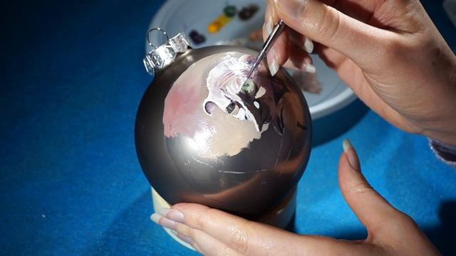 Портрет на елочном шаре Добби домашний эльф из книг о Гарри Поттере маслом миниатюрная живопись смотреть онлайн