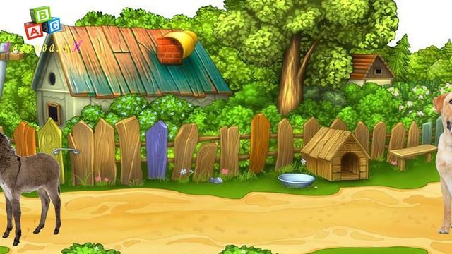 домашние животные и их дети. как говорят животные. смотреть онлайн