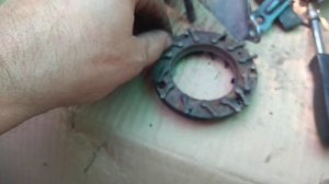 BMW X5 E53 3.0XD Трещины горячей части турбины конец геометрии.