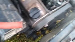 Дымит из сапуна