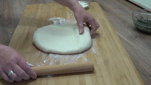 Китайские паровые булочки с луком (葱油花卷, Cōng yóu huājuǎn). Китайская кухня.