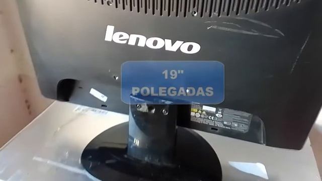 monitor lcd lenovo 19 polegadas modelo D1960W SANTA BYTE смотреть онлайн