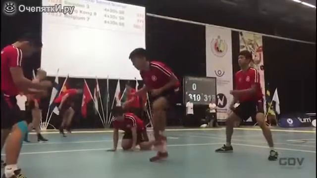 Нереально !прыжки на двойной скакалке . смотреть онлайн