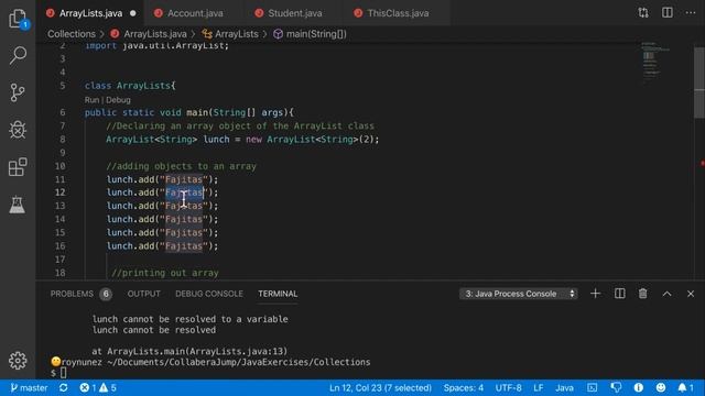 ArrayList in Java