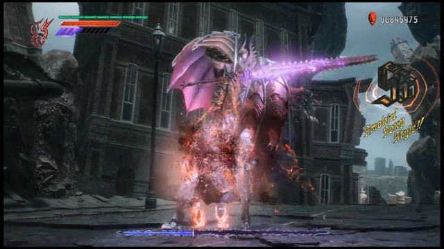 Devil May Cry 5 - Dante vs Cavaliere Angelo (with Quicksilver Skill) смотреть онлайн