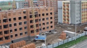 Гусеничные краны МКГ. Работа кранов. МКГ-25БР/МКГ-25.01.