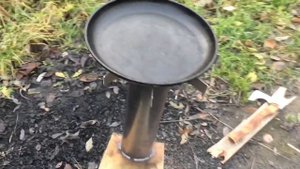 Печь ракета/турбо печка ракетного типа #своими руками .