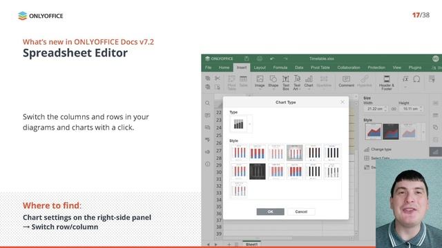 Introducing ONLYOFFICE 7.2: Detailed feature overview смотреть онлайн