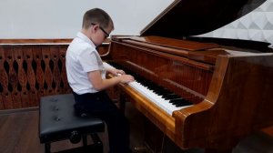 Резник Иван, 7 лет. И. Беркович Этюд.